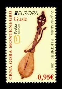 Montenegro Sc# 360 MNH Europa 2014