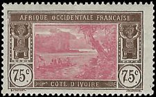 IVORY COAST   #67 MH (1)