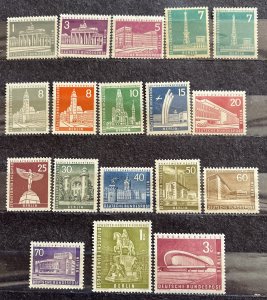 Berlin #9N120-9N136 MLH Set- SCV=$42.55   *