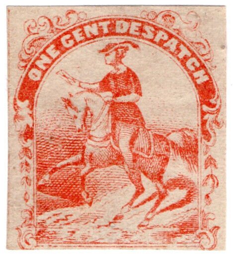 (I.B) US Local Post : One Cent Despatch