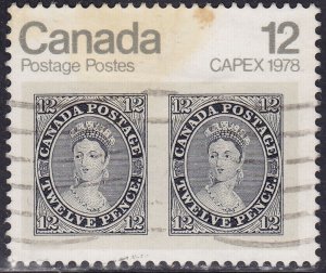Canada 753 Queen Victoria CAPEX '78 12¢ 1978