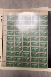 617 MNH SHEET LEXINGTON AND CONCORD