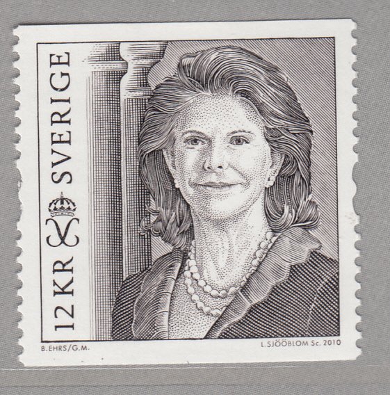 Sweden 2010 MNH Scott #2633 12k Queen Silvia