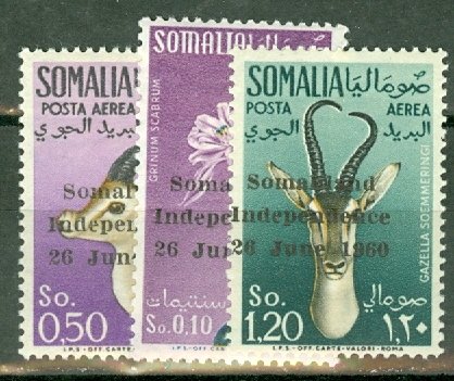 FC: Somalia 242, C68-9 mint CV $88