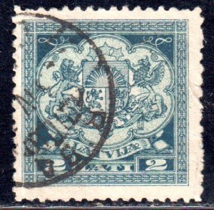 Latvia #127    used