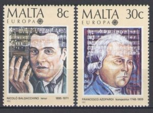 1985 Malta 726-727 Europa Cept / Music 3,00 €