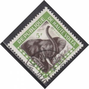 Burkina Faso O2 Elephant 1963