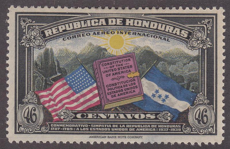 Honduras C84  US Constitution, 150th Anniversary 1937