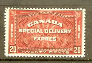 Canada, Scott #E4, Special Delivery, Fine Centering, MH