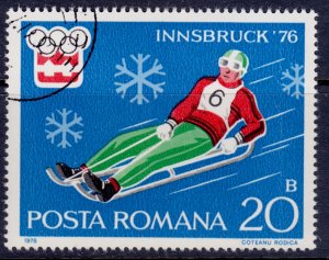 Romania, 1976, Olympic Games- Innsbruck, 20b, used**