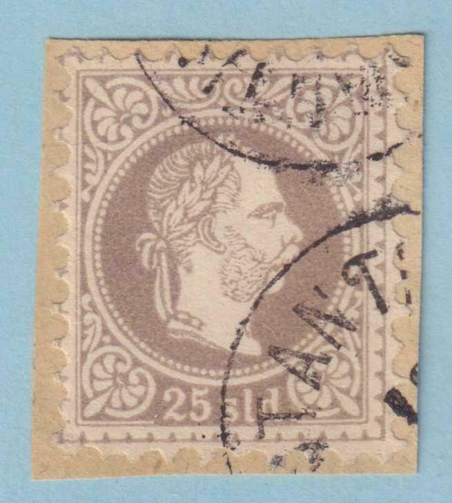 AUSTRIA OFFICES ABROAD - TURKEY 6a  USED ON PIECE -  NO FAULTS EXTRA FINE! - ZSQ