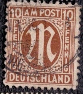 Germany Allied Occupation - 1945 3N7a Used