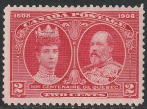 Canada 1908 Sc 98 MLH*