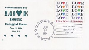 2072 & 2072b  20c  LOVE  - EKU - Untagged Error