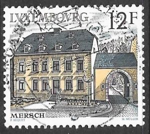 Luxembourg 776: 12f Health Center at Mersch, used, F-VF