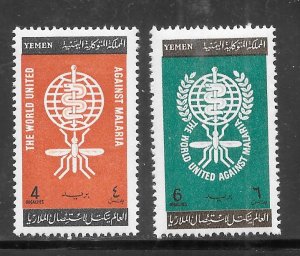 Yemen #135-36 MNH Set of 2 Singles (my5)