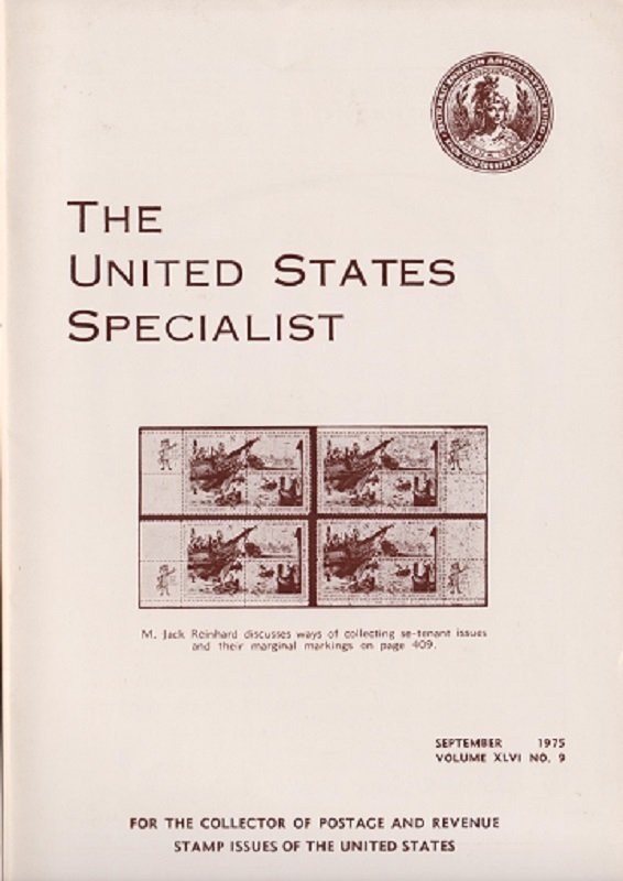 9 Different Volumes of The United States Specialist from 1975