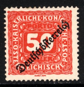 Austria 1919  Scott #J71 MLH