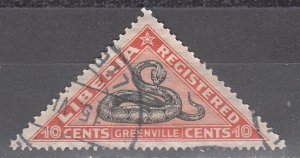 Liberia. scott no F21 used