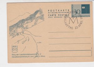 Liechtenstein 1965 Collector General Meeting Slogan Cancel Stamp FDC Card  30042