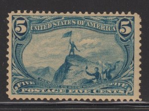288 VF OG mint never hinged with nice color cv $ 300 ! see pic !