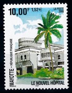 [65886] Mayotte 2000 Flora Tree Hospital  MNH