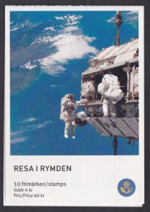 Sweden 2631f Space Booklet MNH VF