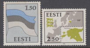 Estonia 209-210 MNH VF