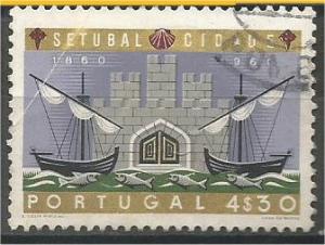 PORTUGAL, 1961, used 4.30e, Setubal, Scott 874