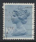 GB Machin 10½p  SG X891  Scott MH73 Used  please read details