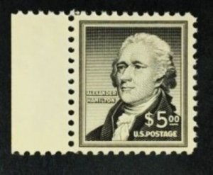 Sc# 1053 MNH $5 Hamilton 1956 CV $85