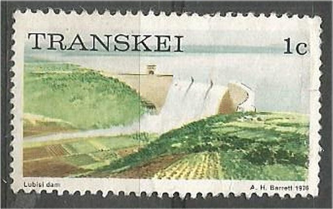 TRANSKEI, 1976 MNH 1c, Dam: Scott 5