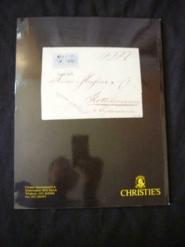 CHRISTIE'S AUCTION CATALOGUE 1996 BALKANS AND EASTERN EUROPE