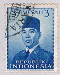 Indonesia 392 Used President Sukarno 1951 (BP25713)