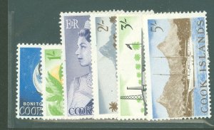 Cook Islands #153-8 Unused Multiple