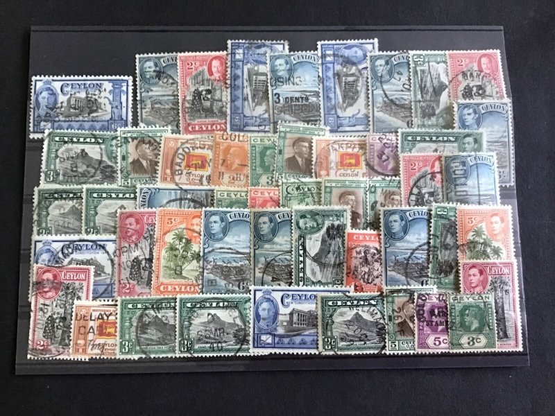 Ceylon Vintage Stamps  R38899