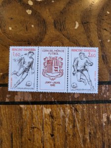 Stamps French Andorra Scott #297a nh