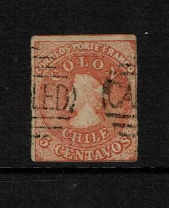 Chile SC# 4 Used  - S7350