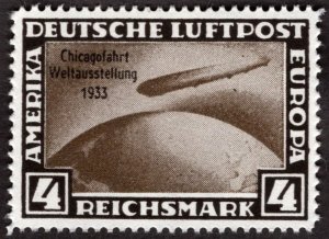 1933, Germany, Graf Zeppelin, MNH, REPRINT, Sc C45