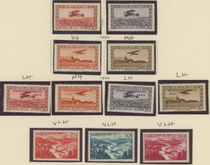 Saar #C1-C11 Unused Single (Complete Set)