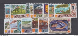 Jersey 1969 First series 15values complete unmounted mint NHM