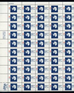 UNITED STATES SCOTT #1431 8c ANARCTIC TREATY  SHEET(50) MINT NEVER HINGED