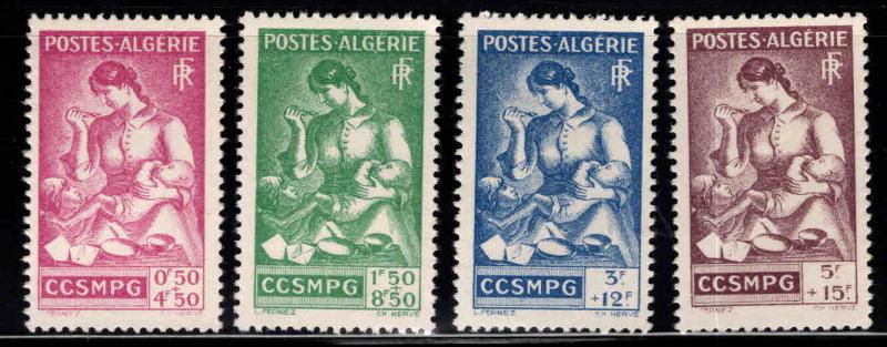 ALGERIA Scott B39-B42 MNH** semi-postal stamp set 1943