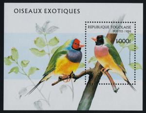 Togo 1784-9A MNH Birds