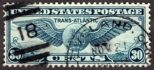 1939, US 30c, Winged Globe, Used, Sc C24