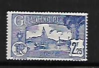 GUADELOUPE, 132, MINT HINGED,  HARBOR SCENE