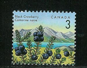 Canada Scott / Unitrade #1351 Black Crowberry F/VF Used