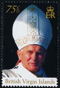 Virgin Islands 1050 MNH Pope John Paul II