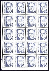 US Stamp #2171a MNH - Father Flanagan Block of 20