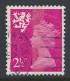 GB Scotland  SG S14 SC# SMH1 Used  Machin 2½p  see details